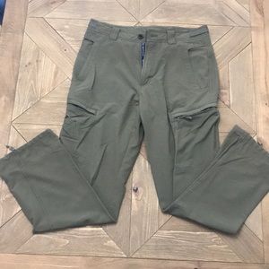 ExOfficio Men’s Hiking Pants in Olive